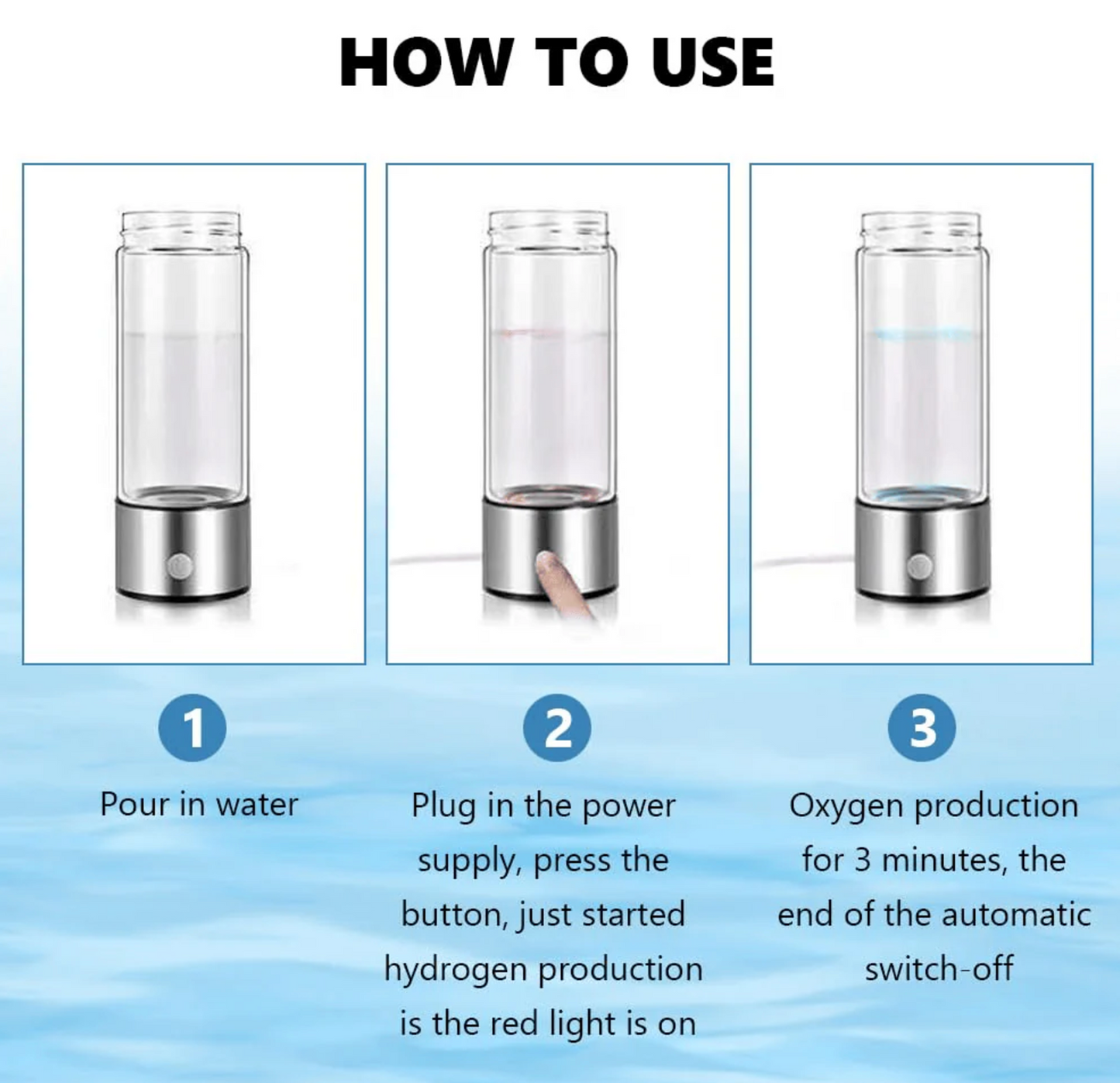 Botella de agua Hidroplus®
