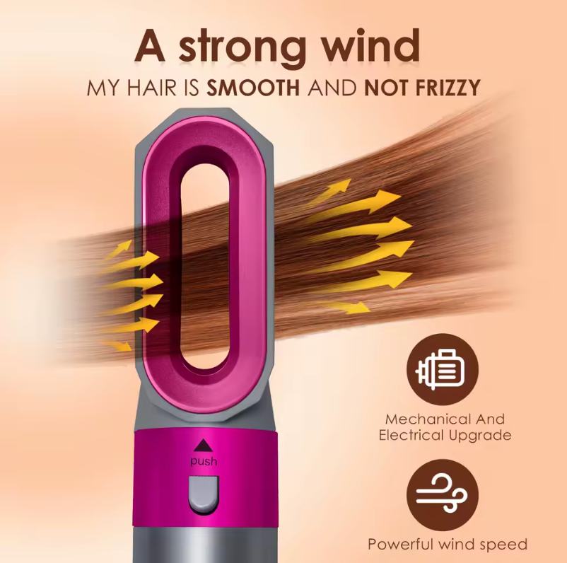 Secador Ionico Aerostyler 5en1