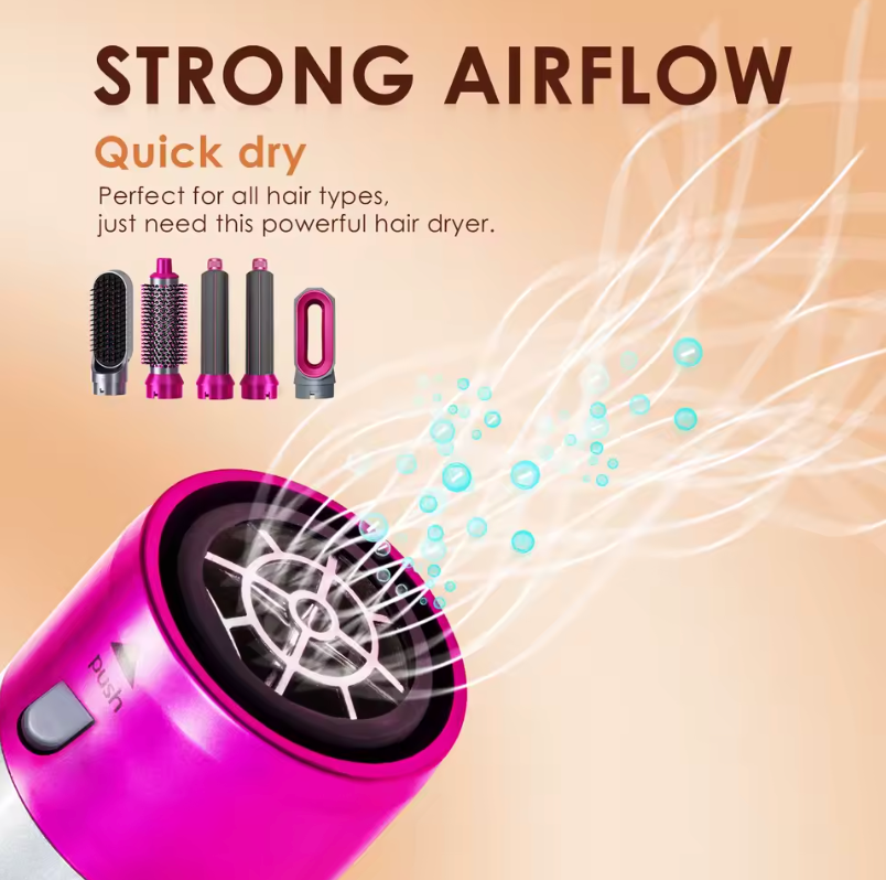 Secador Ionico Aerostyler 5en1
