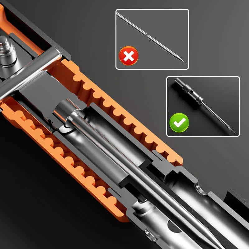 Pistola de clavos con accesorios FORCE GUN