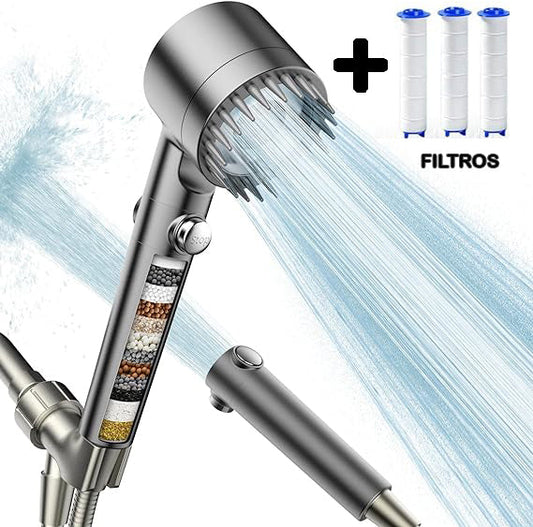 Cabezal De Ducha PresiónPlus + 3 Filtros de regalo