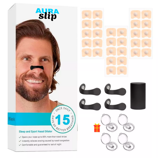 Tiras nasales Premium AuraSlip®